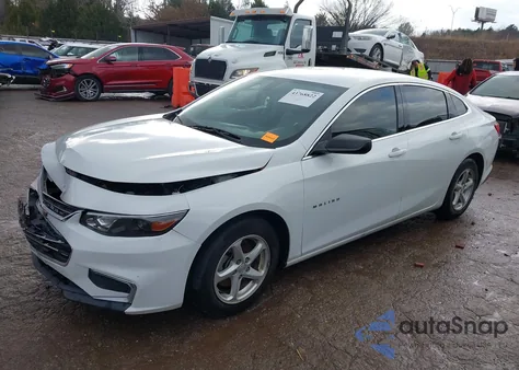 2017 Chevrolet Malibu Ls из США, поврежденный, VIN 1G1ZB5ST7HF166992